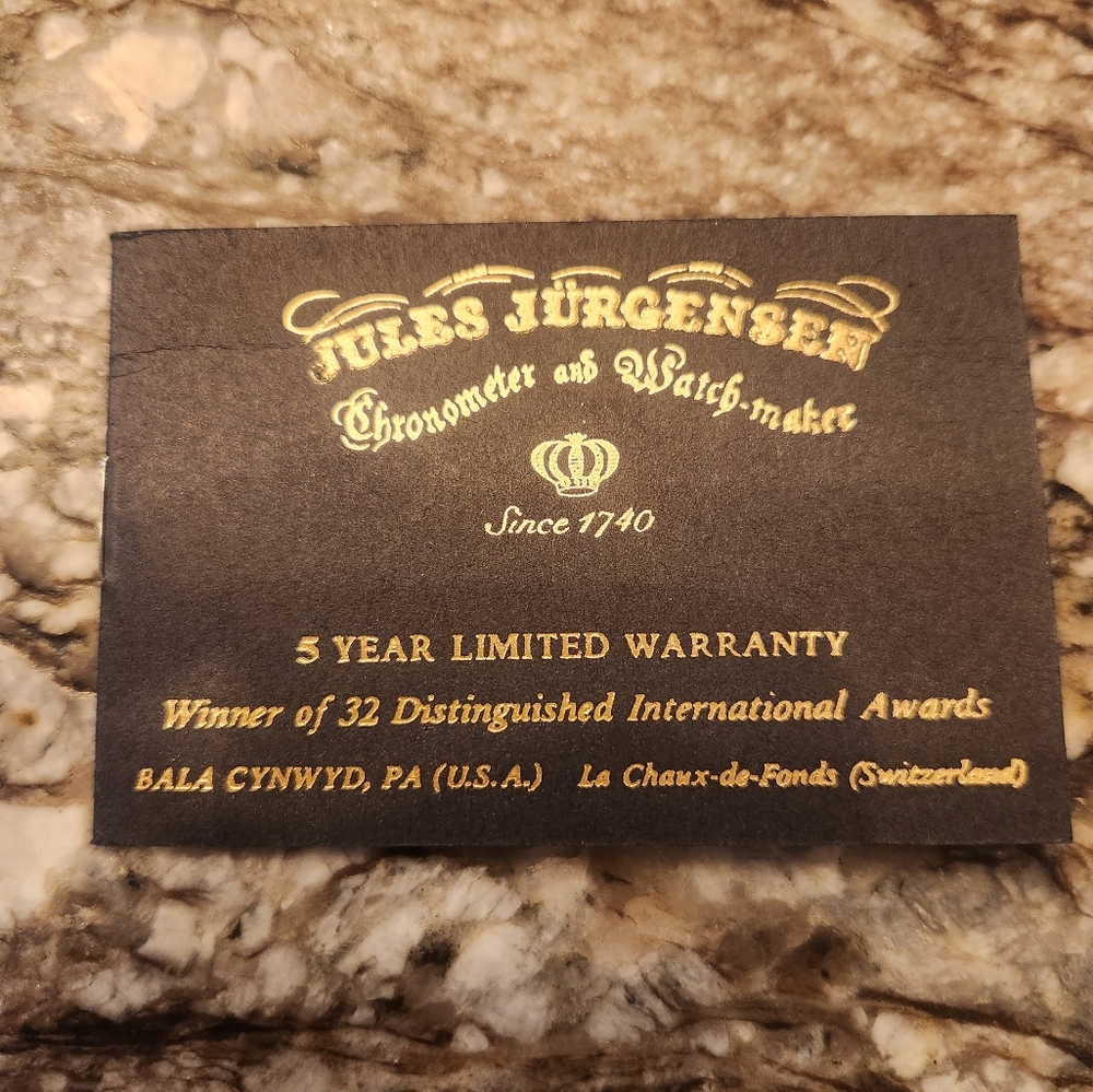 NWT RARE Jules Jurgensen Diamond Quartz Ladies Ruby & Diamond Watch - Picture 9 of 13